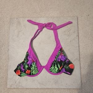 Venus Halter Swim Top (NWT) Colorful, Vibrant, Chic, Contemporary